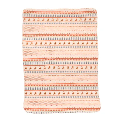 Cosy Blanket with Nordic Winter Pattern